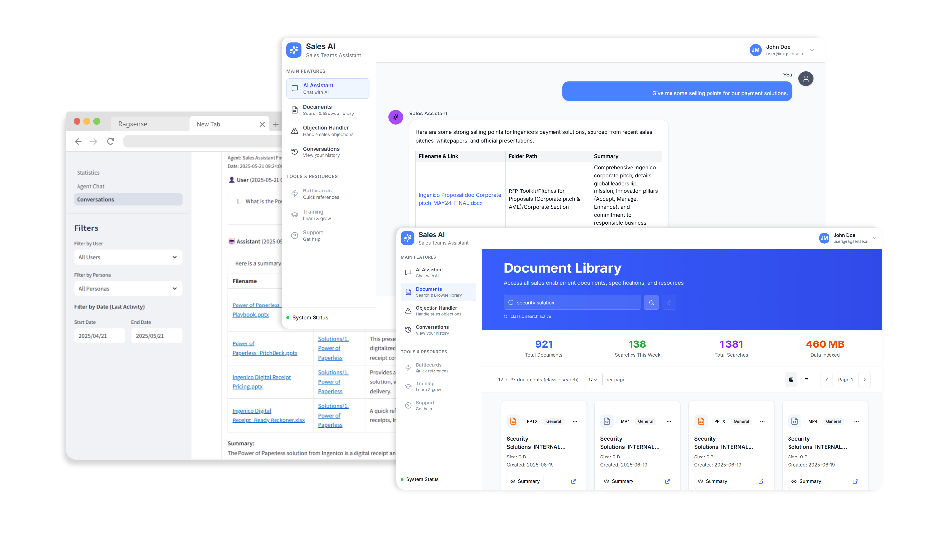 Ragsense Web App